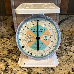 Vintage American Family Nursery Scale